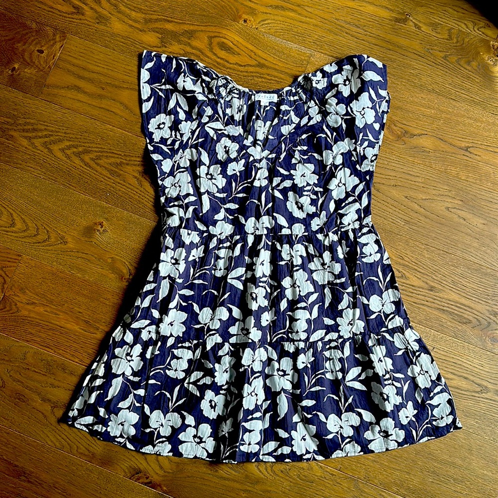 Velvet summer floral dress size medium